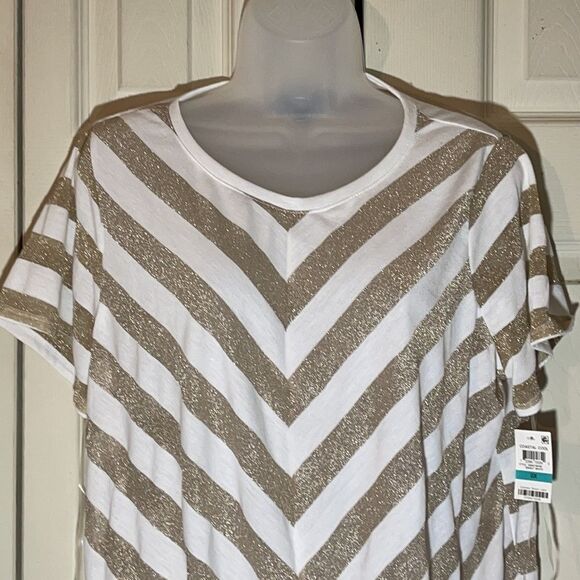 INC International Concepts Coastal Cool Top 0X - Picture 4 of 16